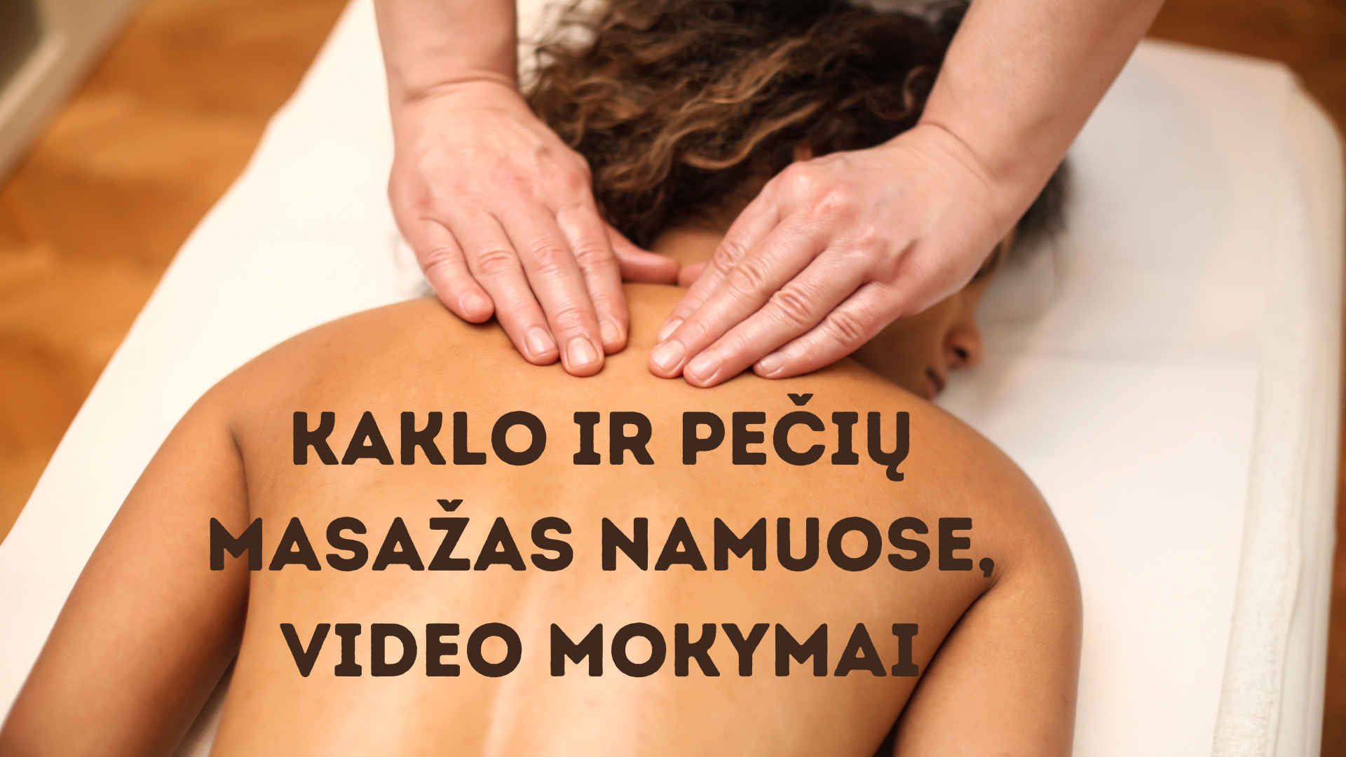 Pečių masažas namuose, video mokymai